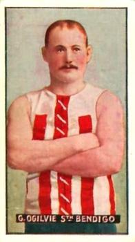 1906-07 Sniders and Abrahams Australian Footballers - Victorian Country Players Series C #NNO G. Ogilvie Front